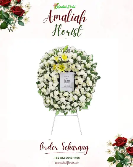 Krans Bunga Duka Sheraton Grand Jakarta Gandaria City